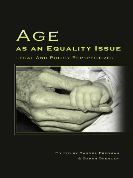 Title details for Age as an Equality Issue by Sandra Fredman - Available
